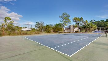 Tennis Court Area at River Crossing Apartments, Thunderbolt, 31404